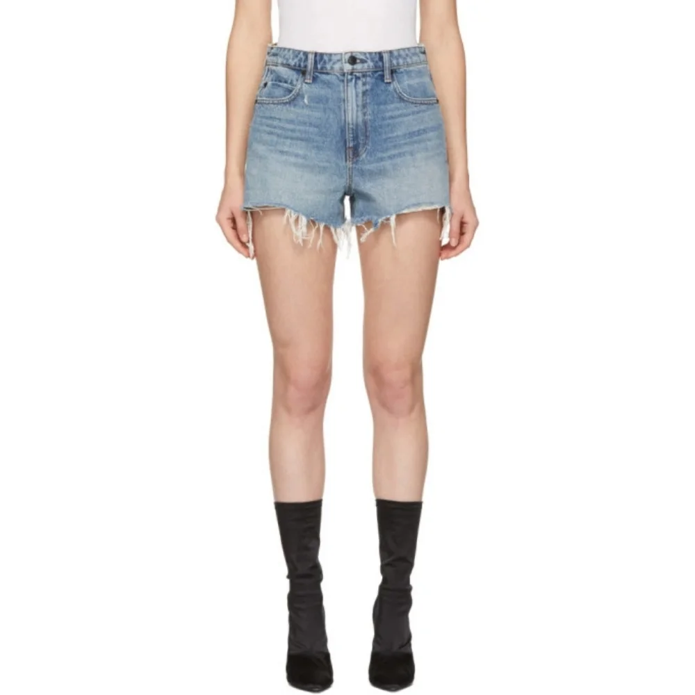 Alexander Wang Bite Denim Shorts 28